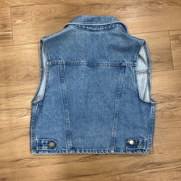 Vintage Jean Vest - Picture 2 of 3